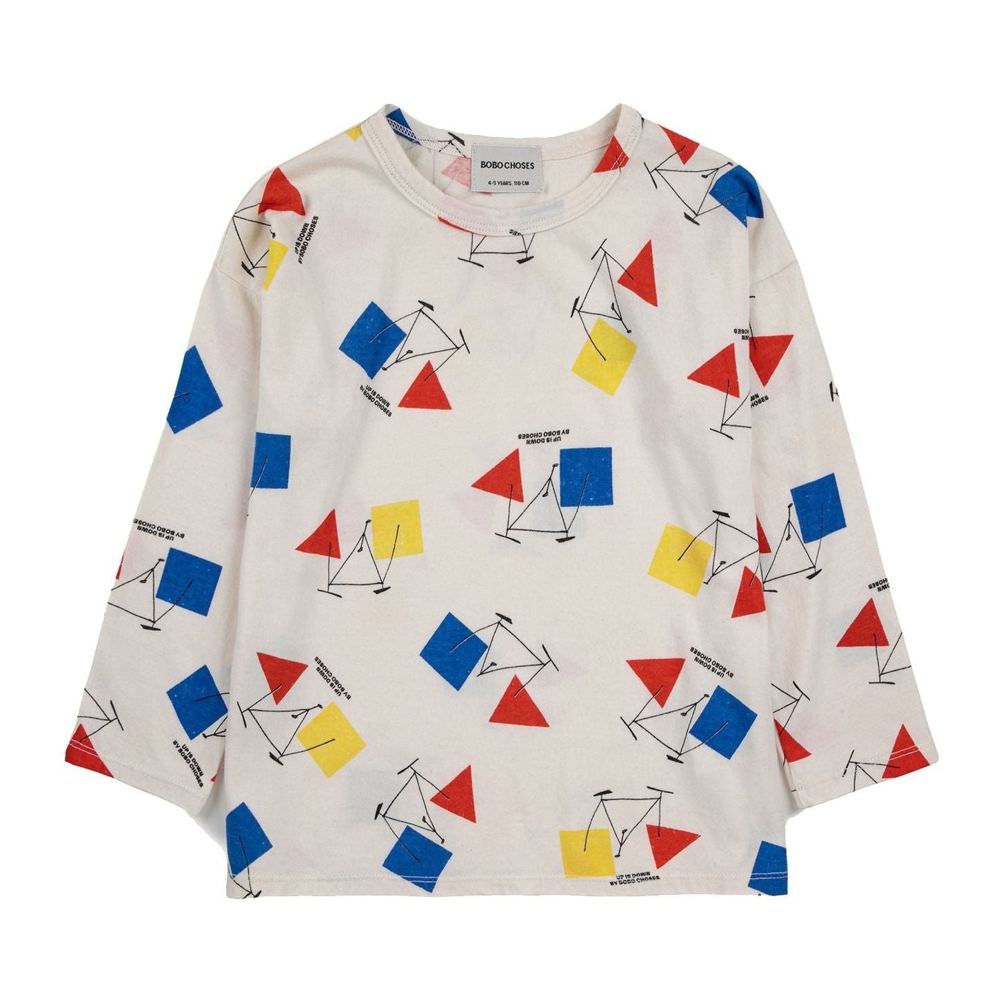 Crazy Bicy All Over Long Sleeve T-Shirt