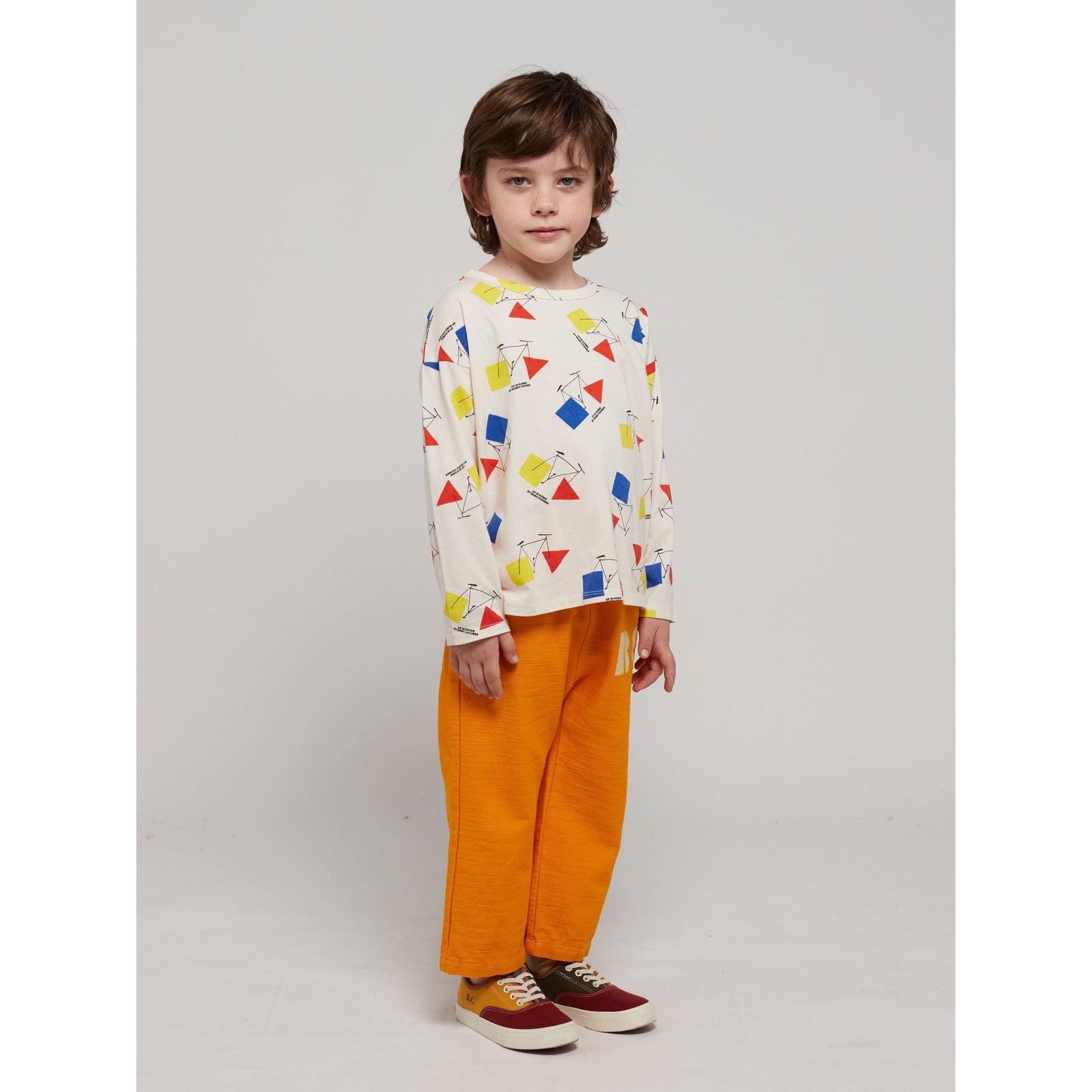 Crazy Bicy All Over Long Sleeve T-Shirt