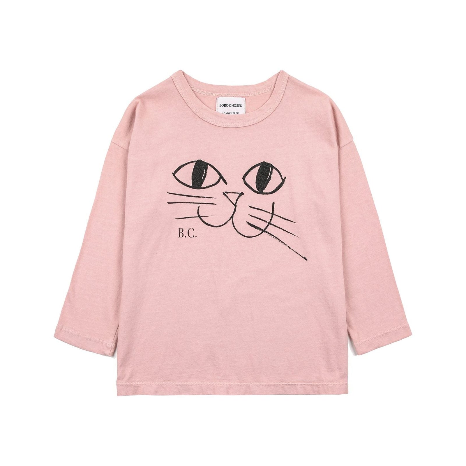Smiling Cat Long Sleeve T-Shirt