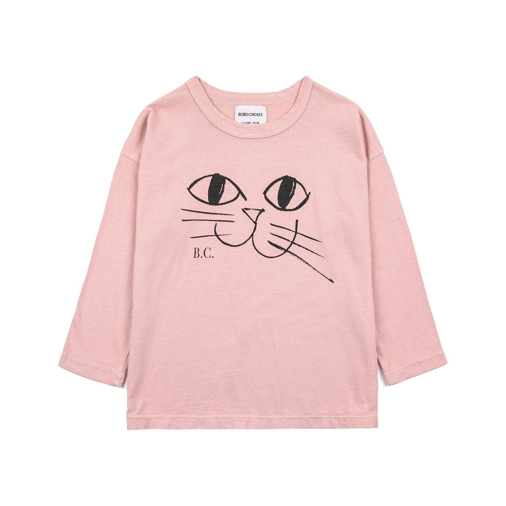 Smiling Cat Long Sleeve T-Shirt