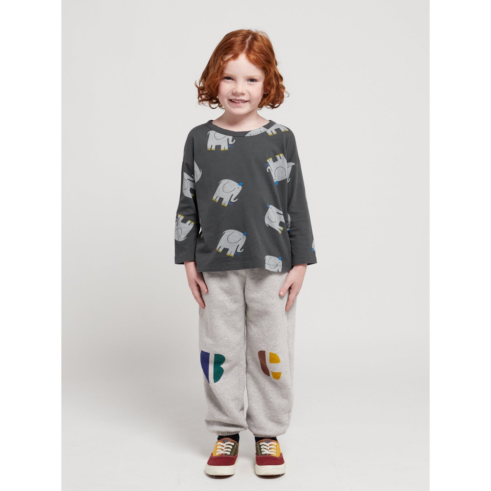 The Elephant All Over Long Sleeve T-Shirt
