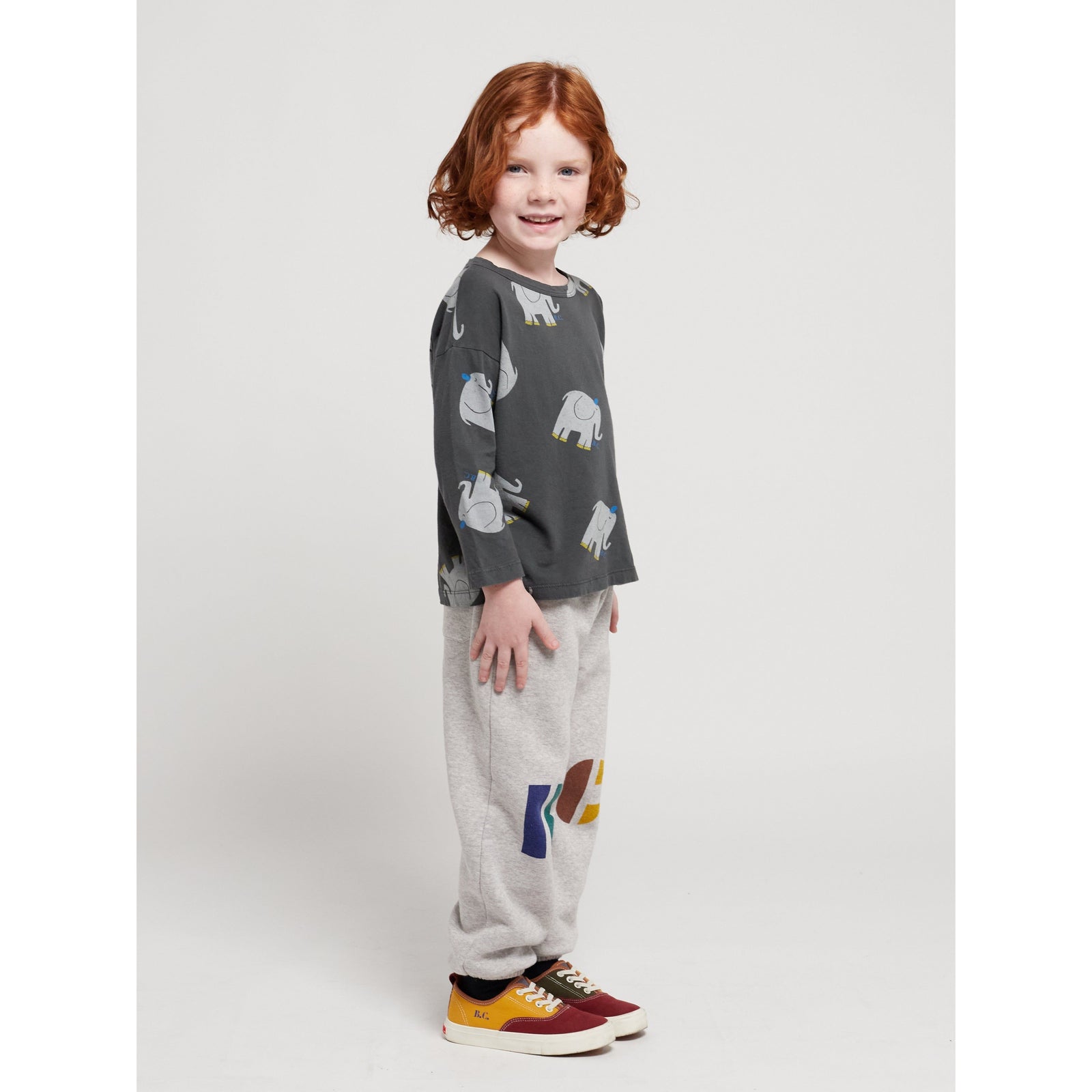 The Elephant All Over Long Sleeve T-Shirt