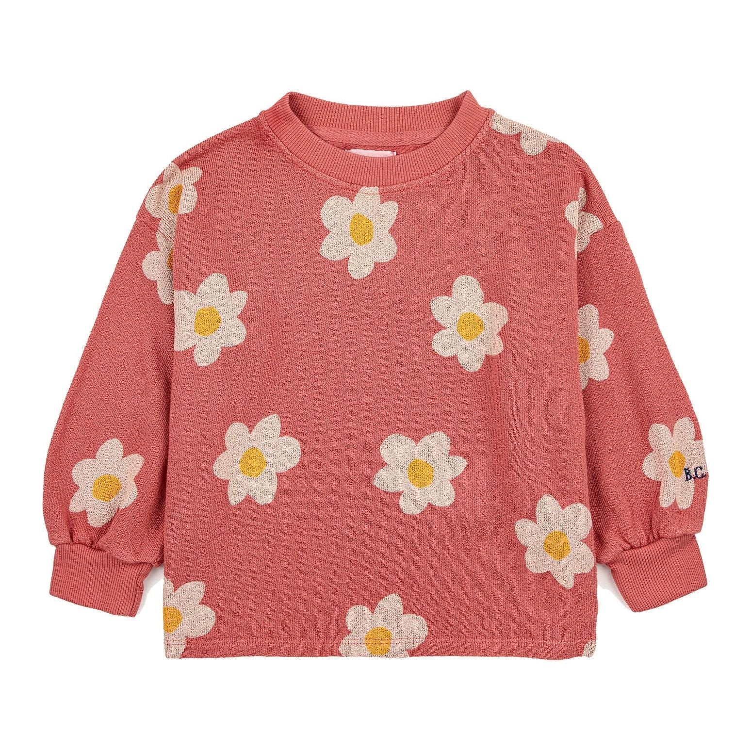 Big Flower All Over Sweatshirt