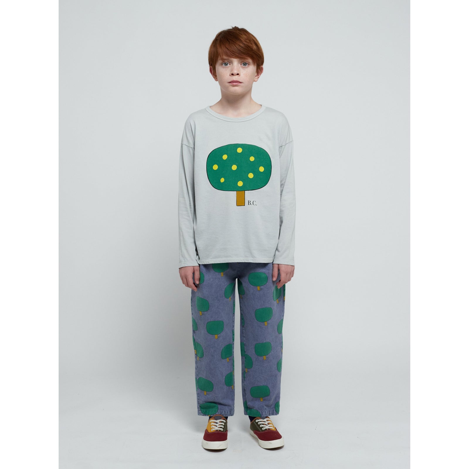 Green Tree All Over Chino Pants