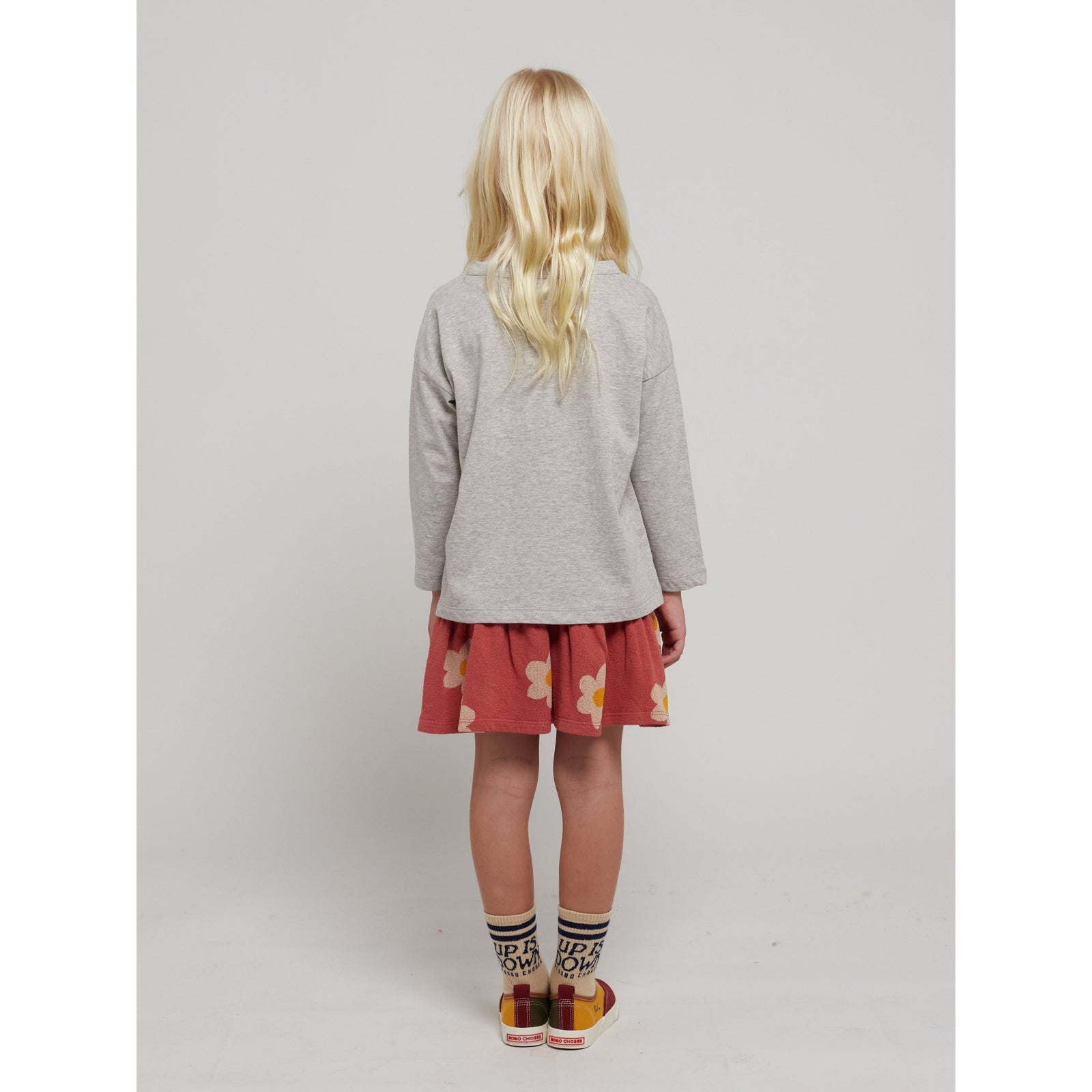 Retro Flowers All Over Skirt