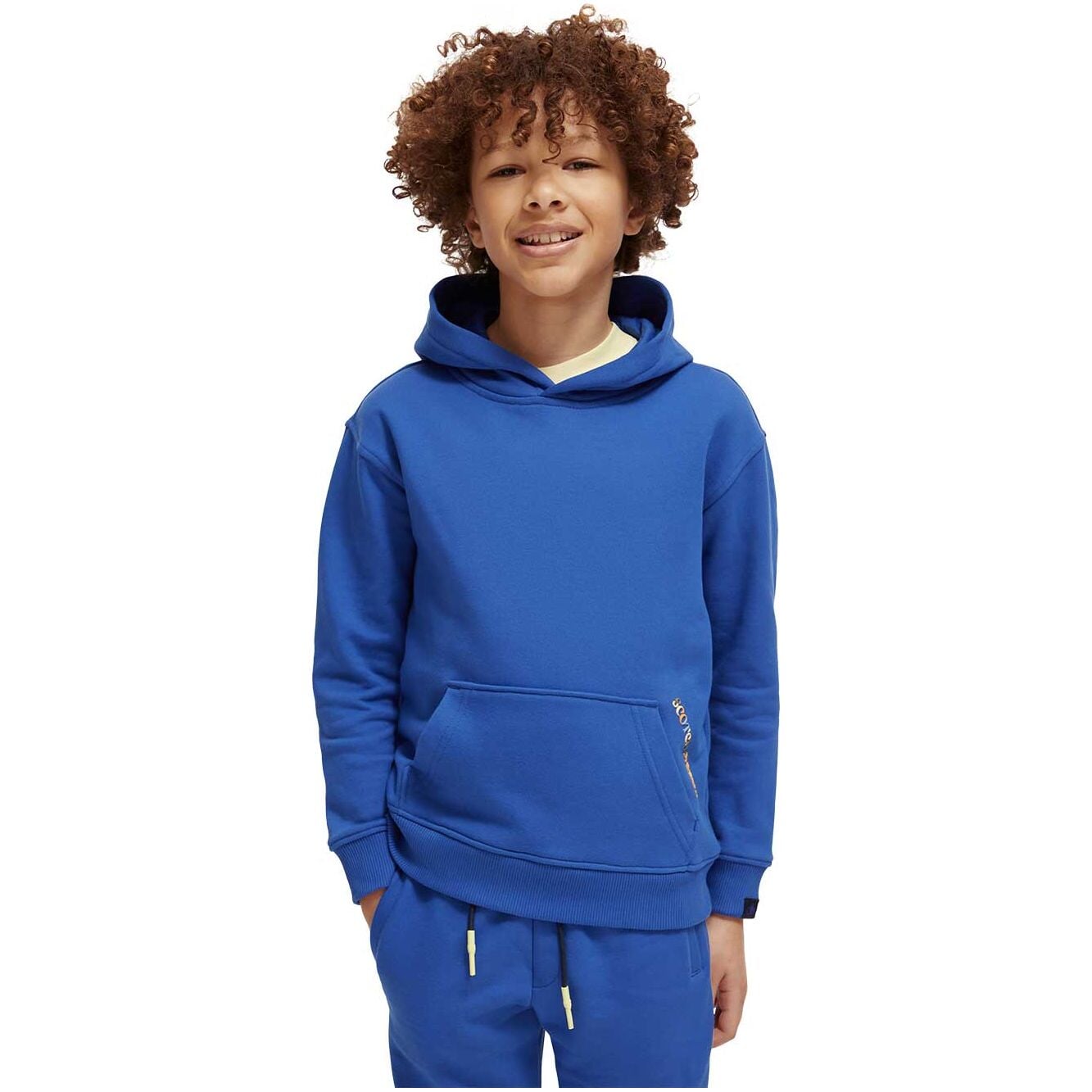 Relaxed-Fit Hoodie - Cobalt