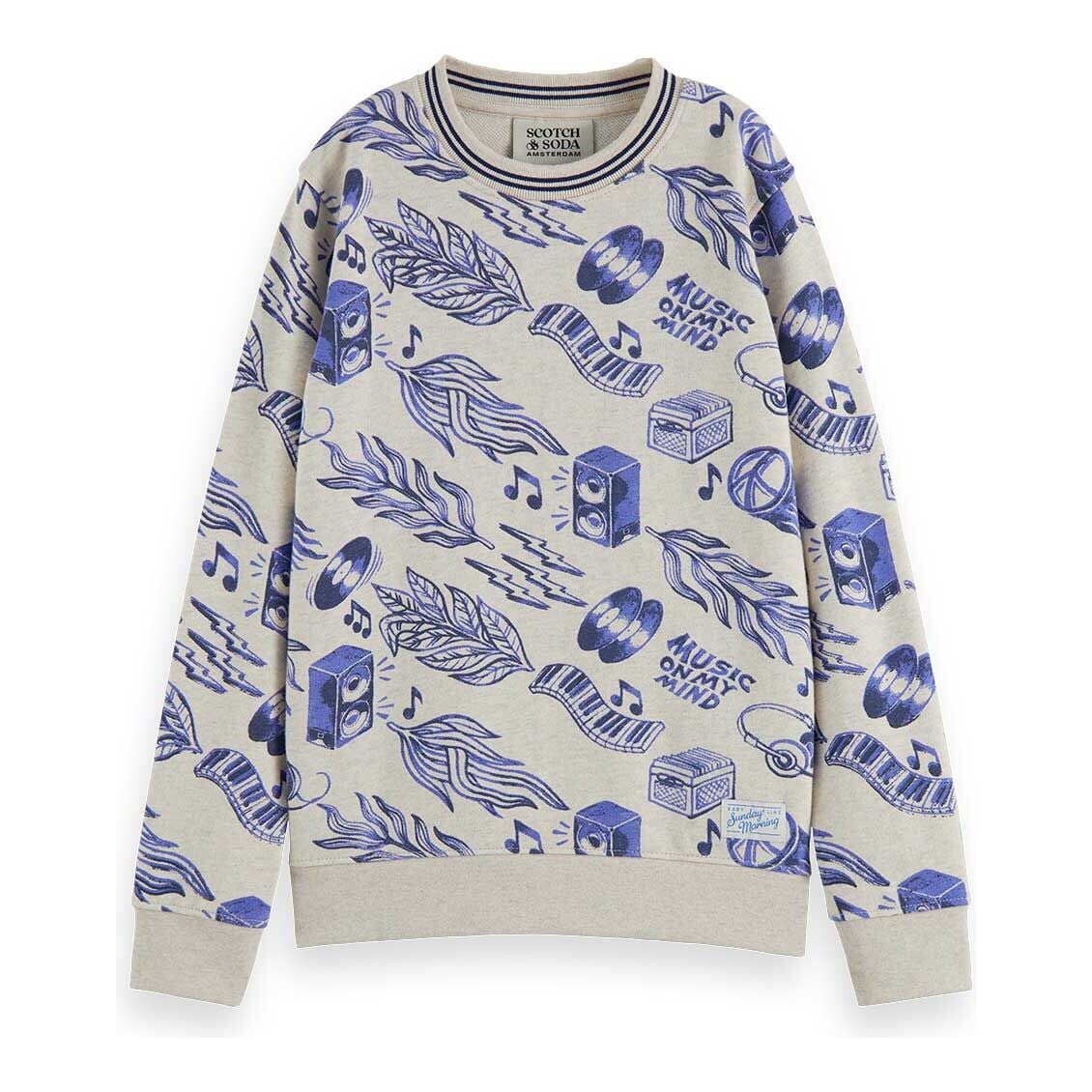 Regular-Fit Printed Sweatshirt