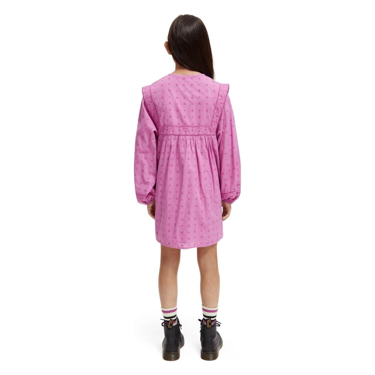 Broderie Anglaise Panel Dress