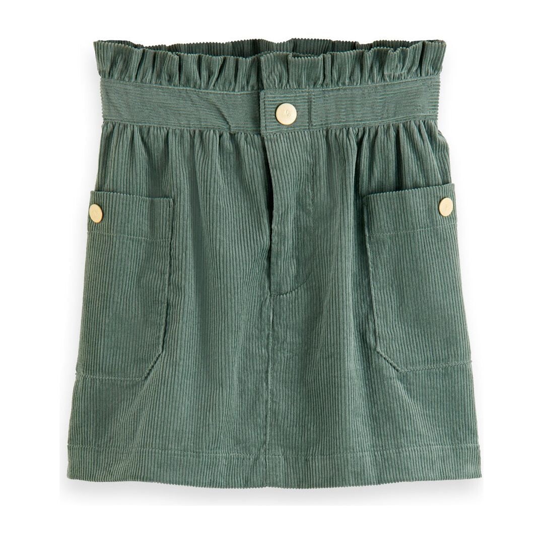 Corduroy Mini Skirt