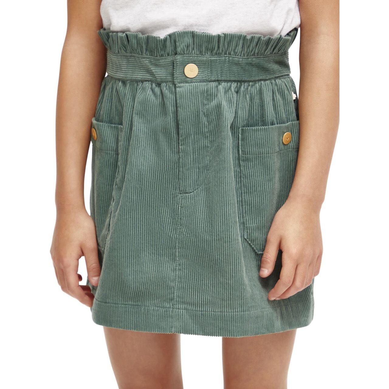 Corduroy Mini Skirt