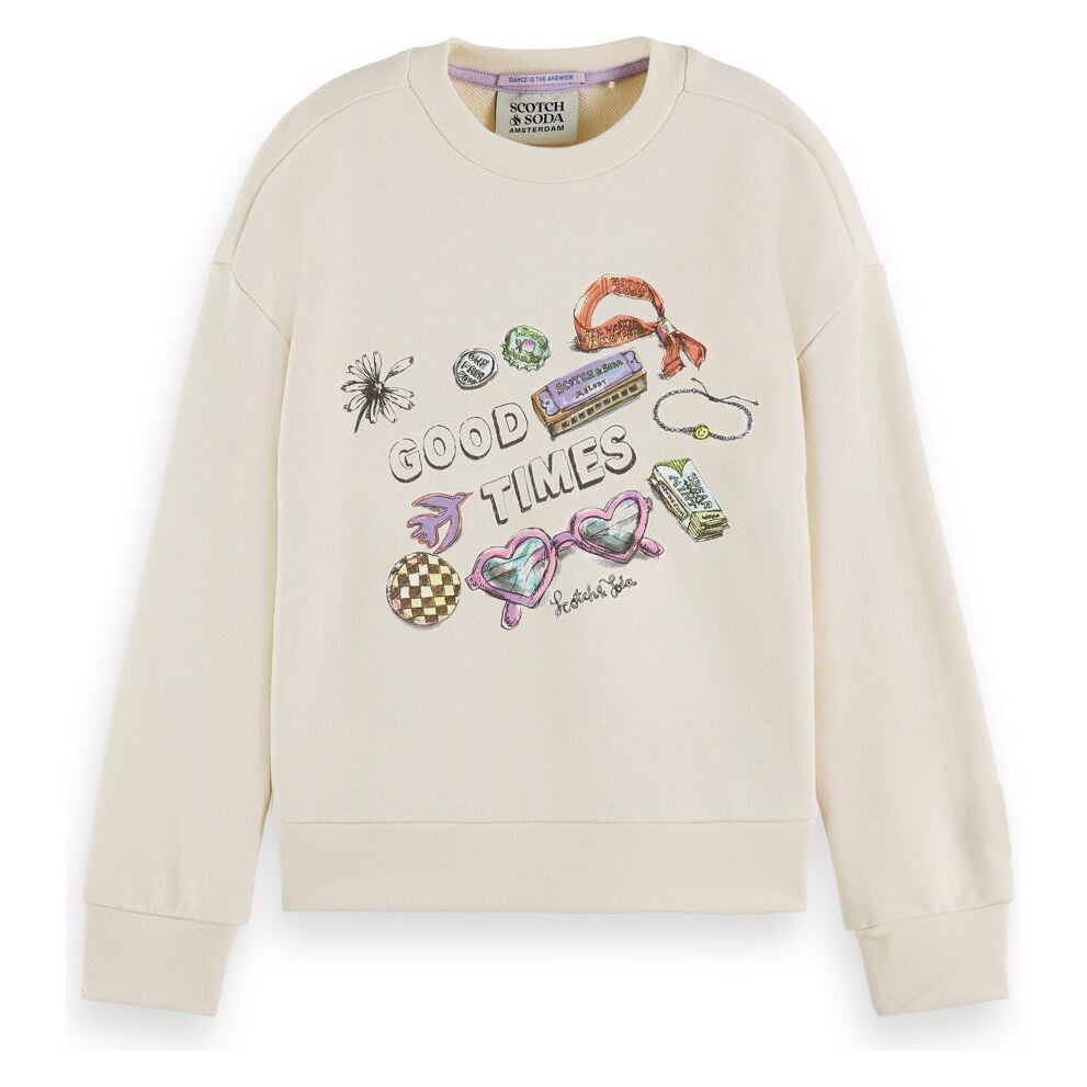Loose-Fit Artwork Sweatshirt