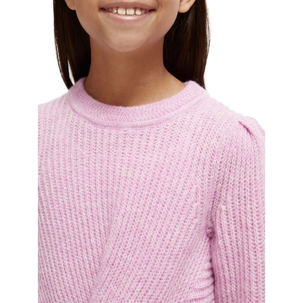 Relaxed-Fit Knotted Sweater