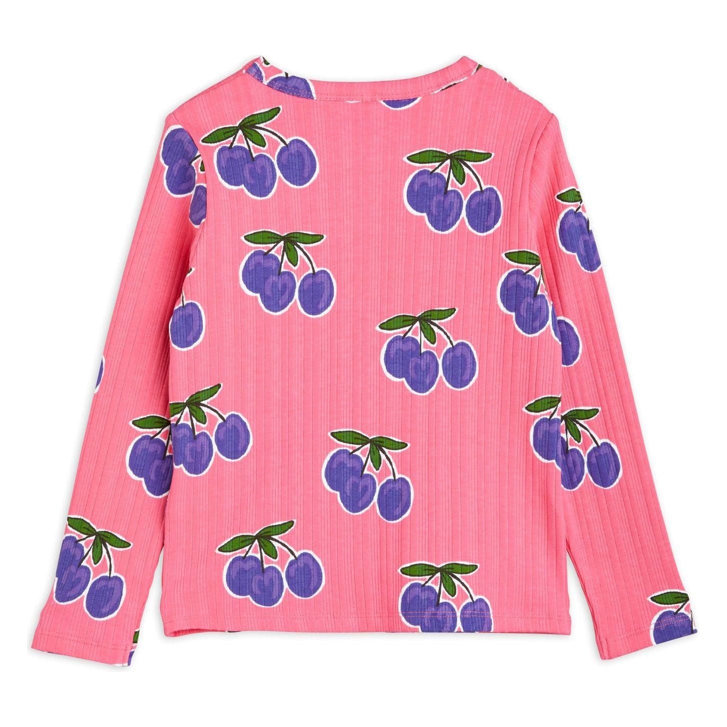 Plum Aop Ls Tee Pink