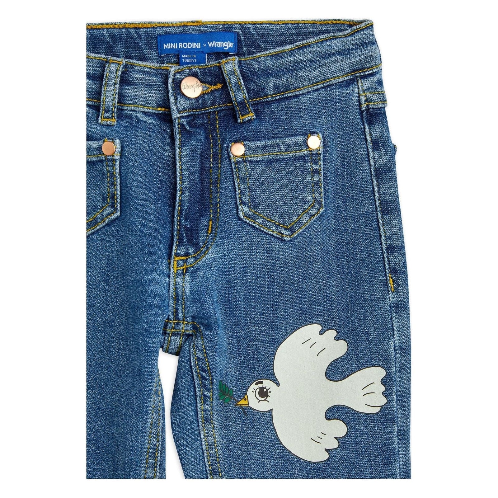 Peace Dove Denim Flared Jeans