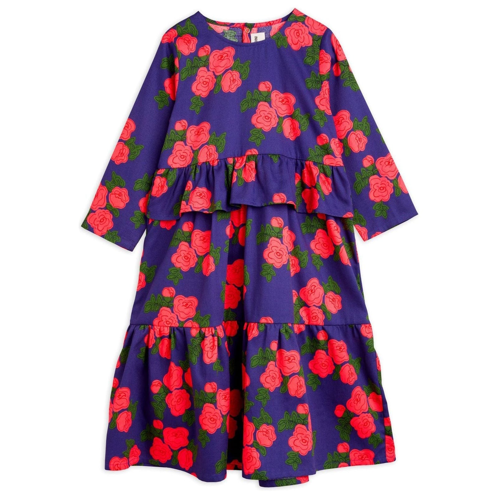 Roses Aop Woven Frill Dress