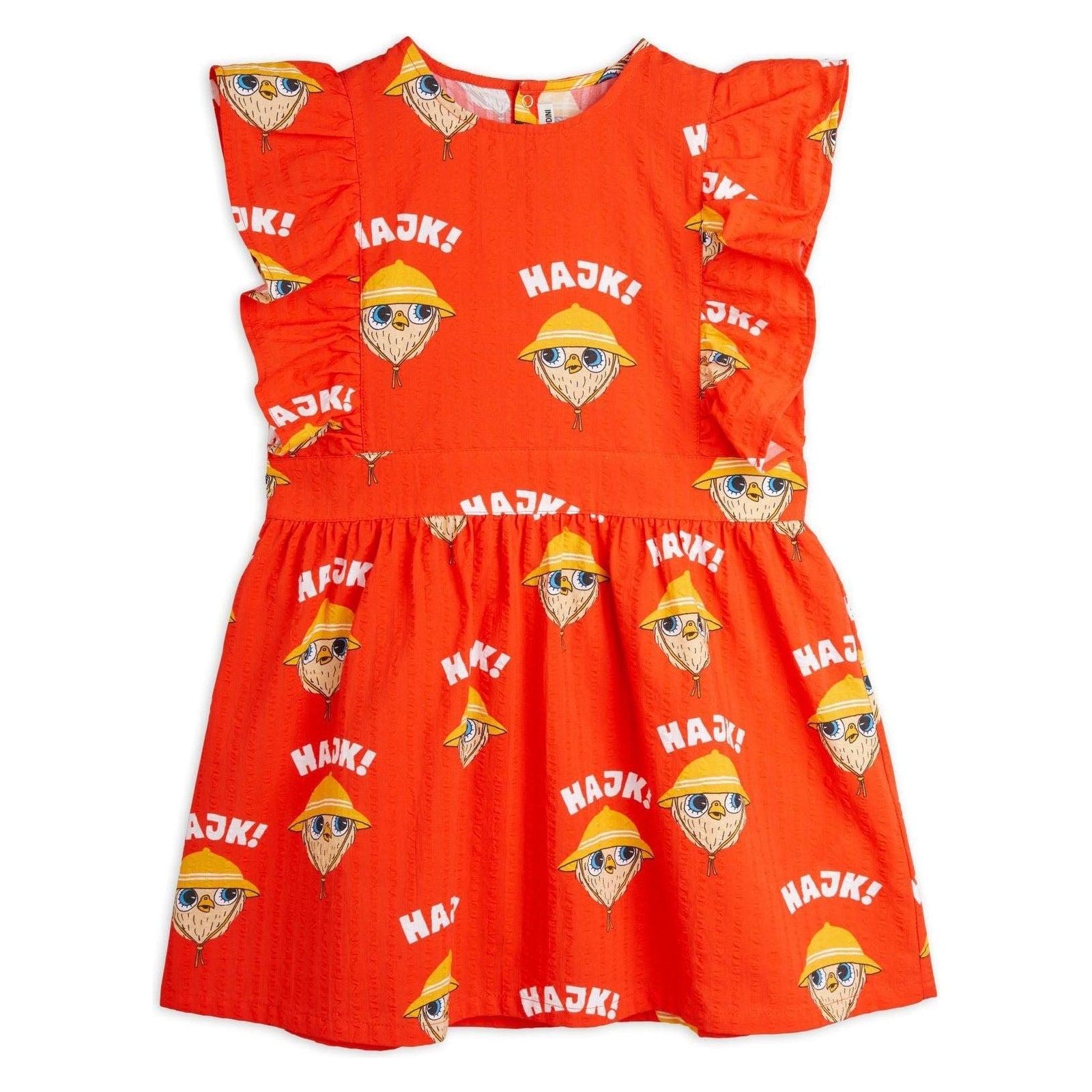 Hike Aop Woven Ruffle Dress