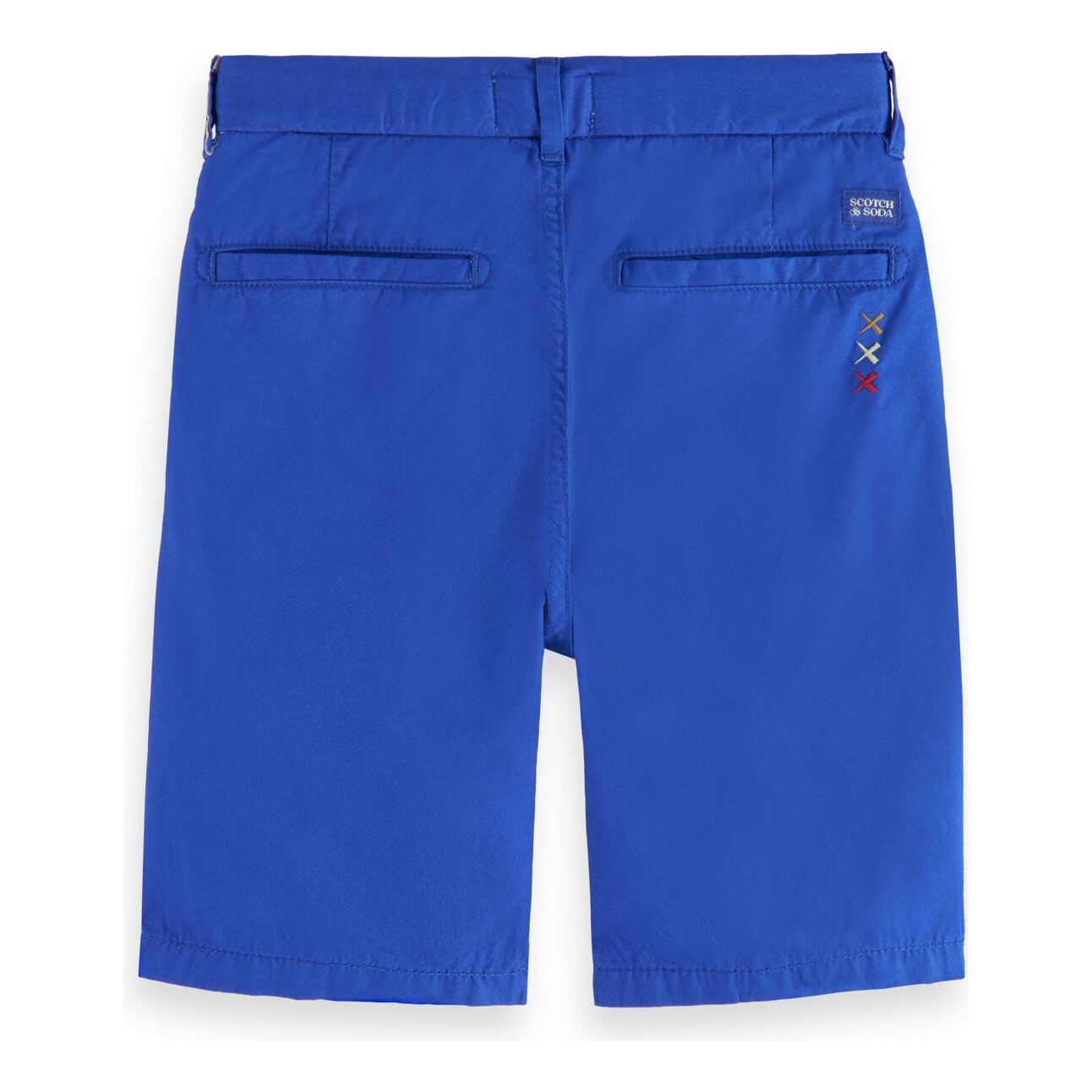 Longer-Length Chino Shorts - Harbour Blue
