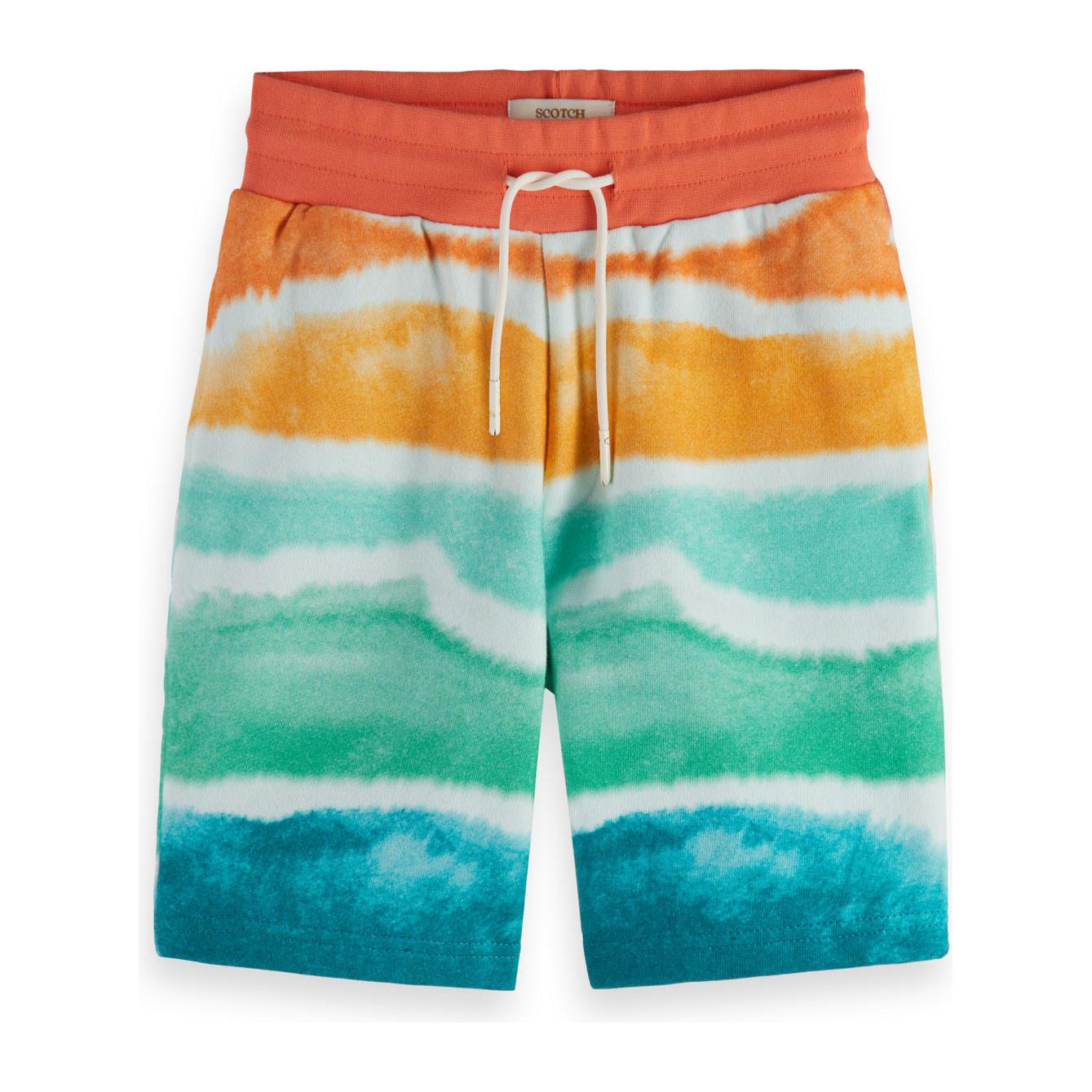 Mid-Length Sweatshorts - Gradient Allover