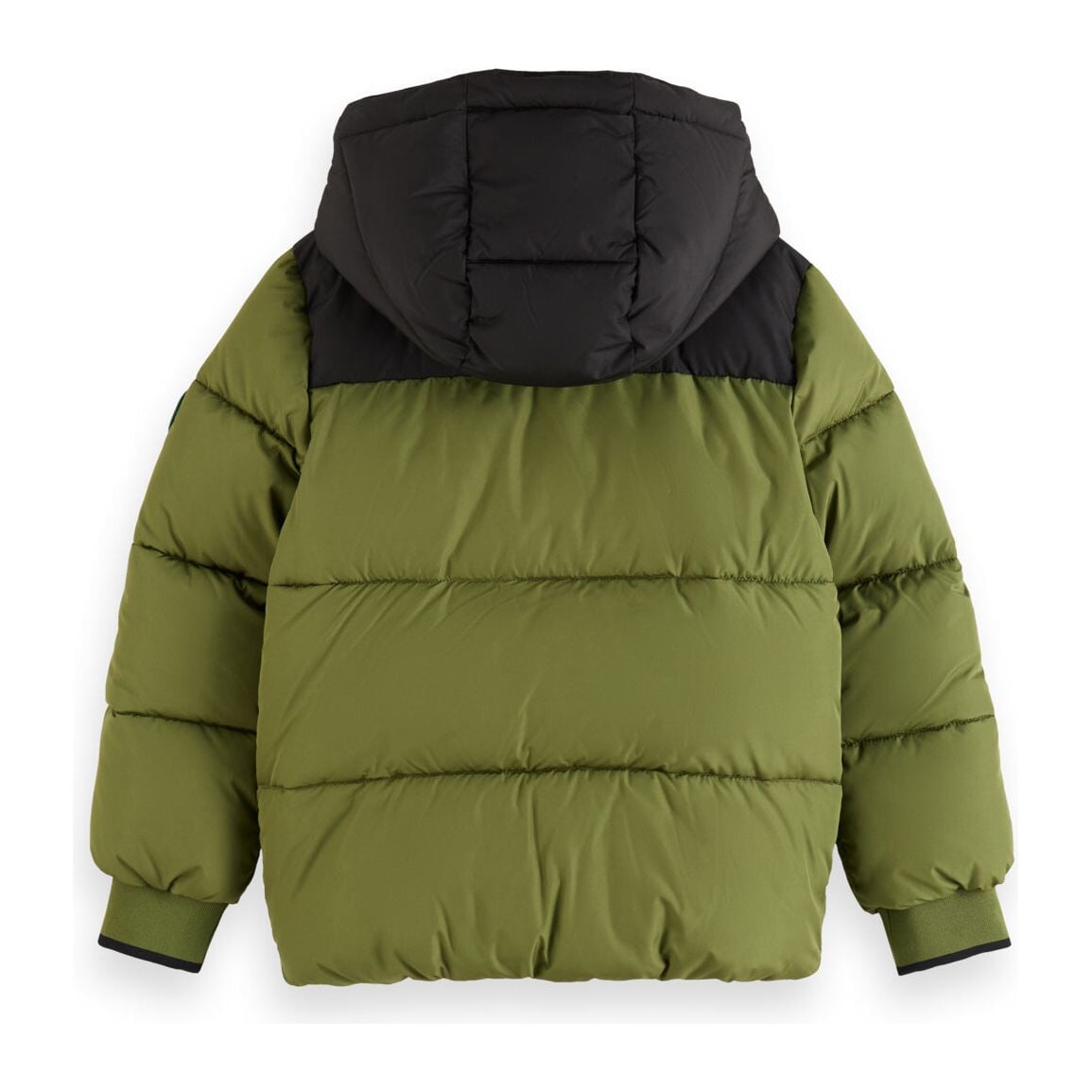 Hooded Puffer Jacket - Military