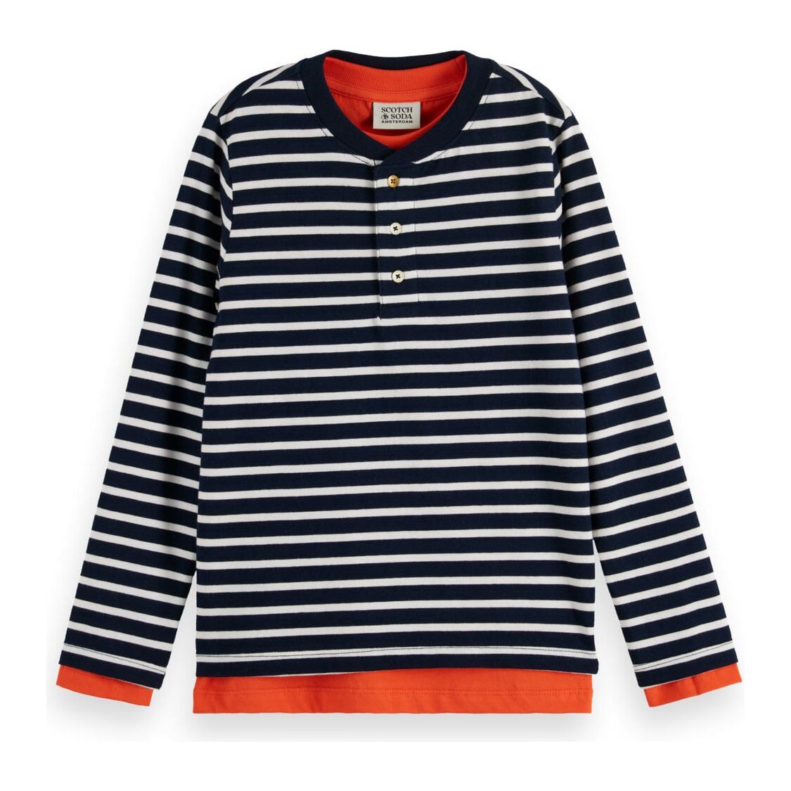 Double Layered Long Sleeved T-Shirt