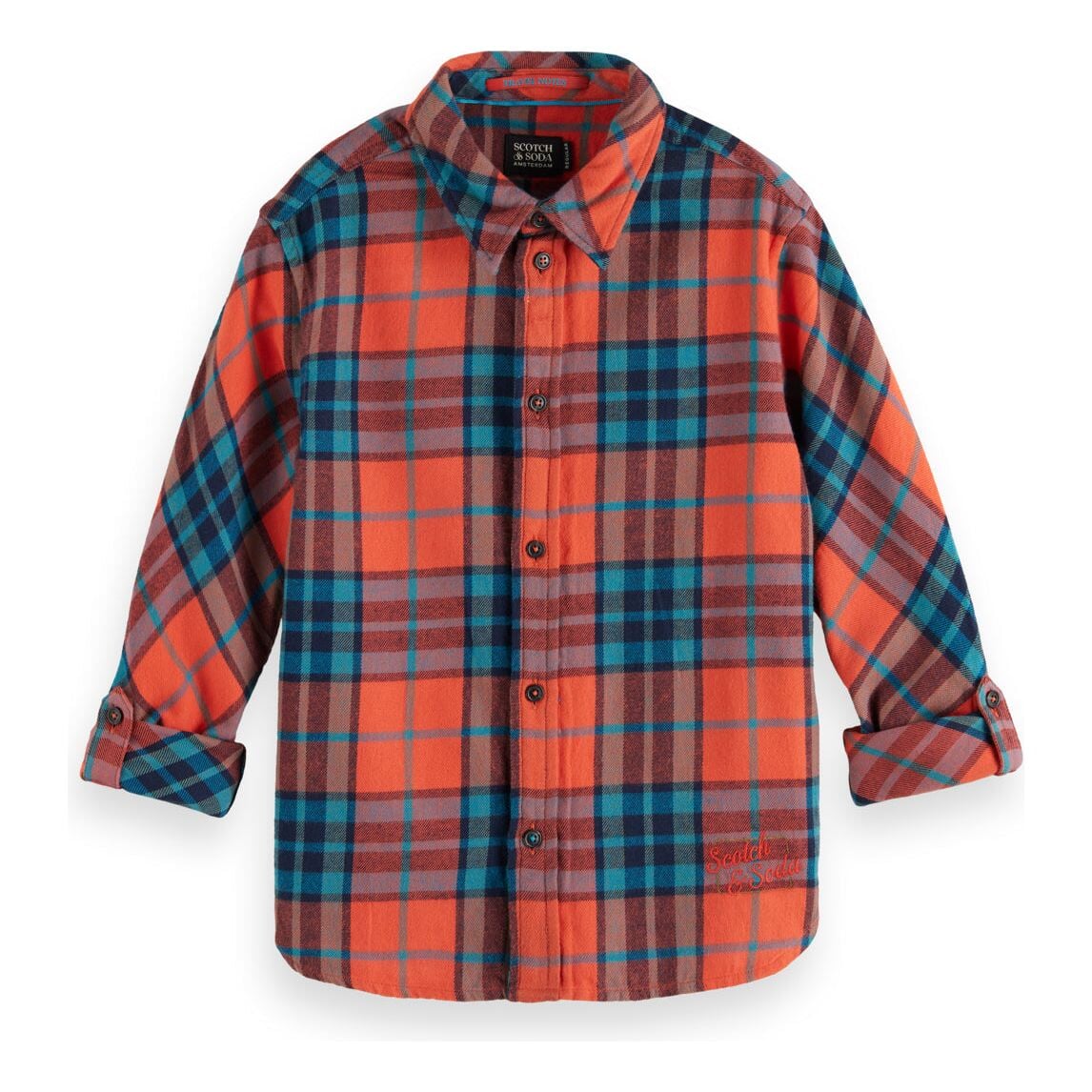 Yarn-Dyed Checked Flannel Shirt - Bookworm