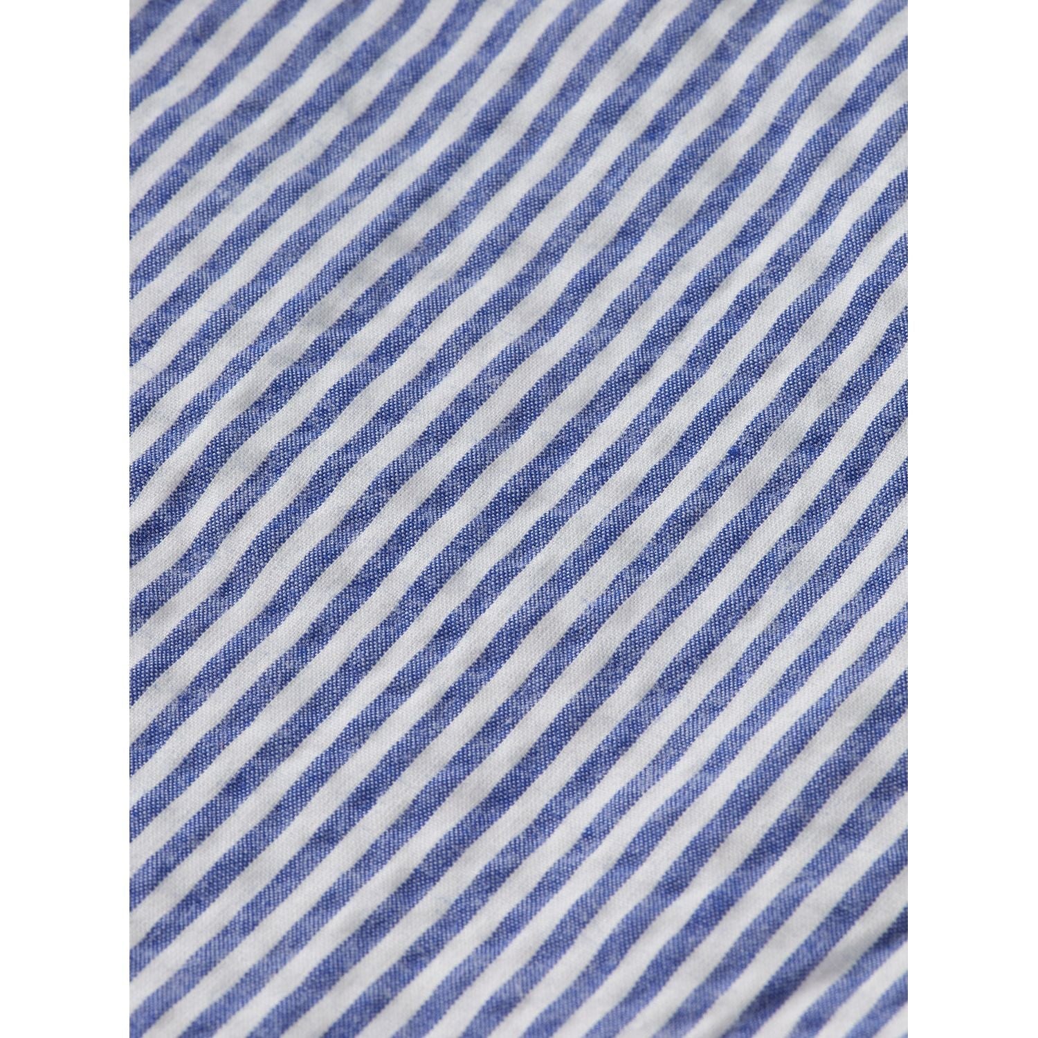 Seersucker Chino Shorts - Blue Stripe