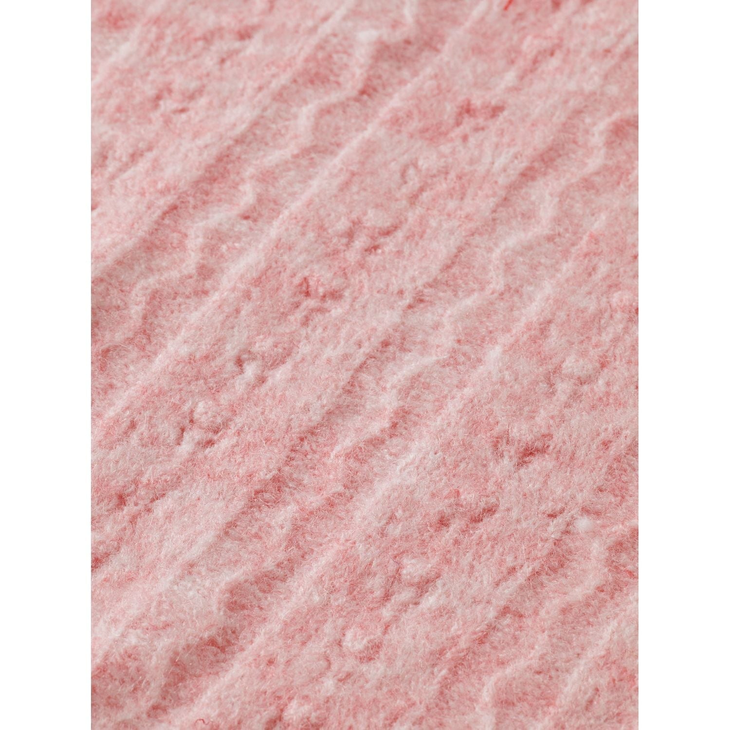 Space-Dyed Lightweight Ajour Knit