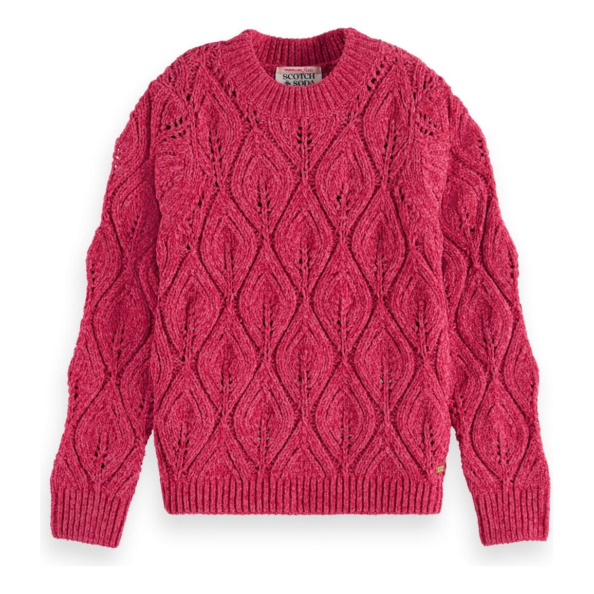 Chenille Pullover - Bohemian Pink
