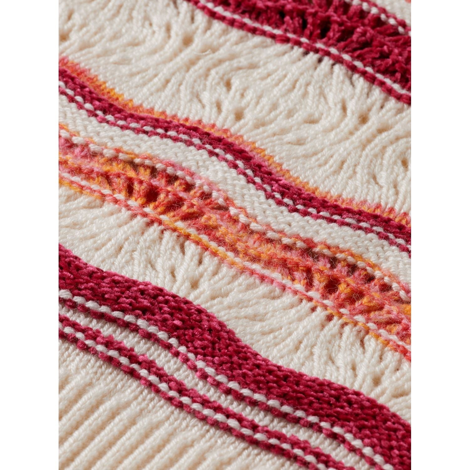 Fluffy Striped Pullover