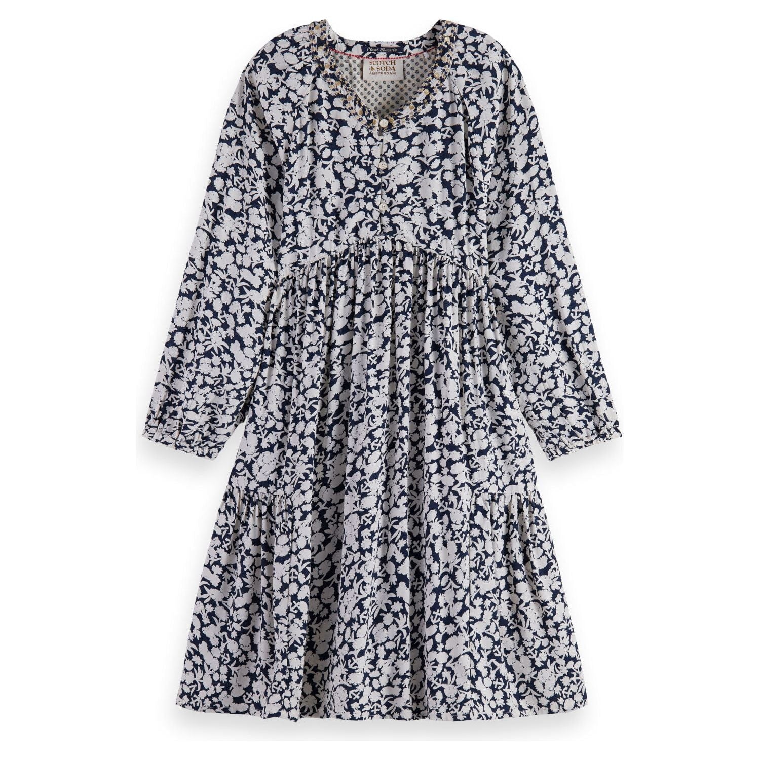 Floral Print Mini Dress