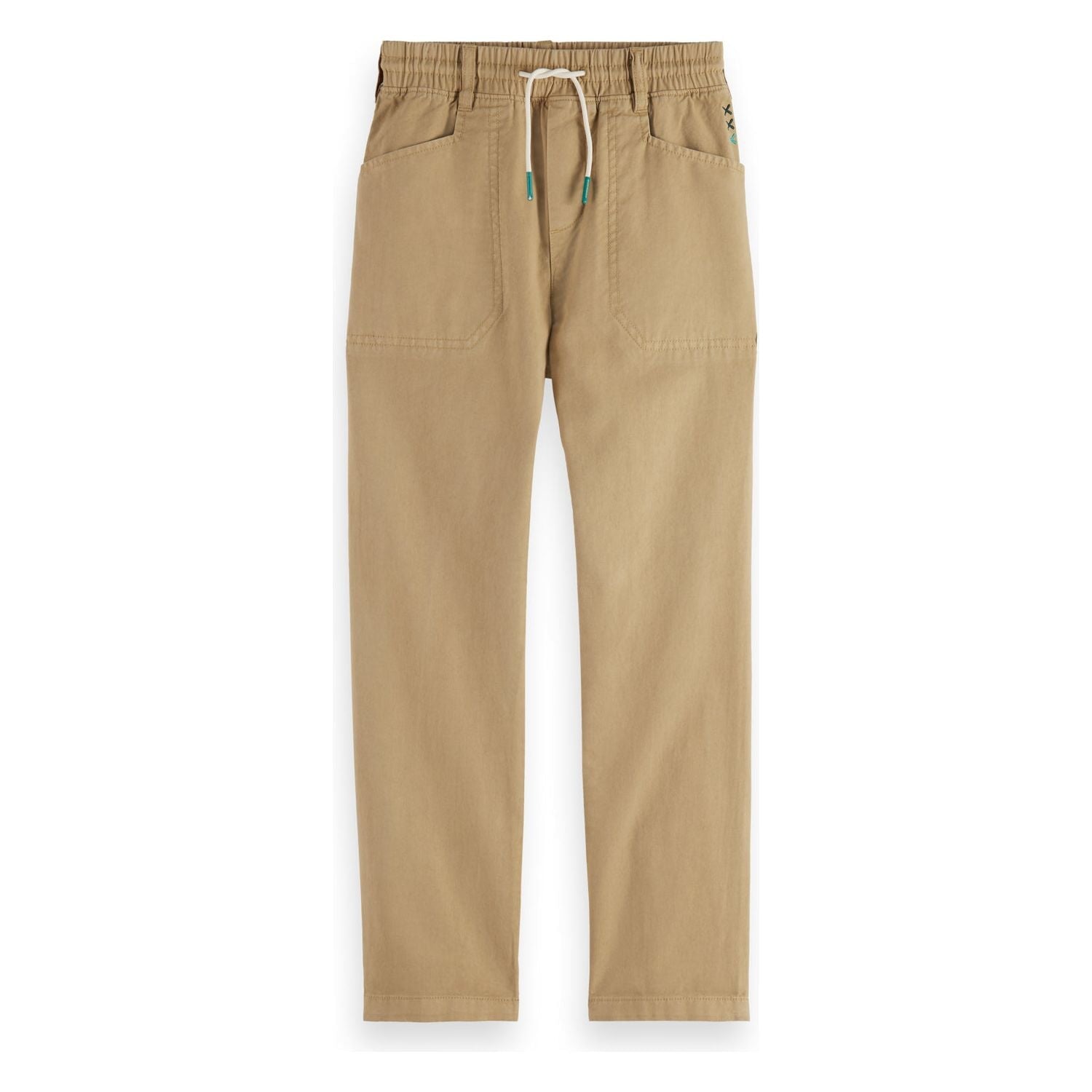 Garment-Dyed Worker Pants - Sand