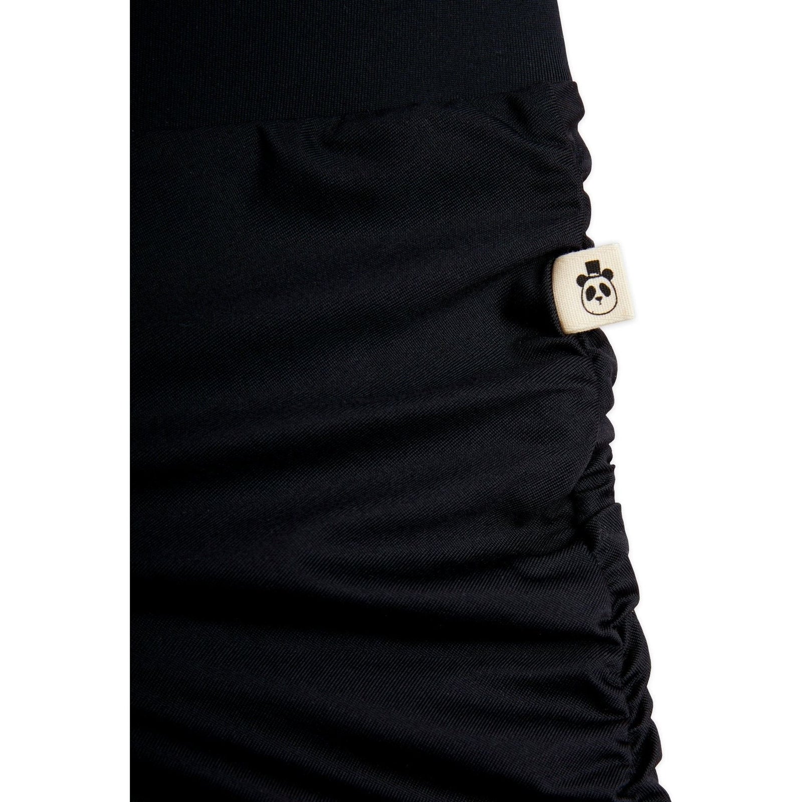 Draped Sporty Bike Shorts