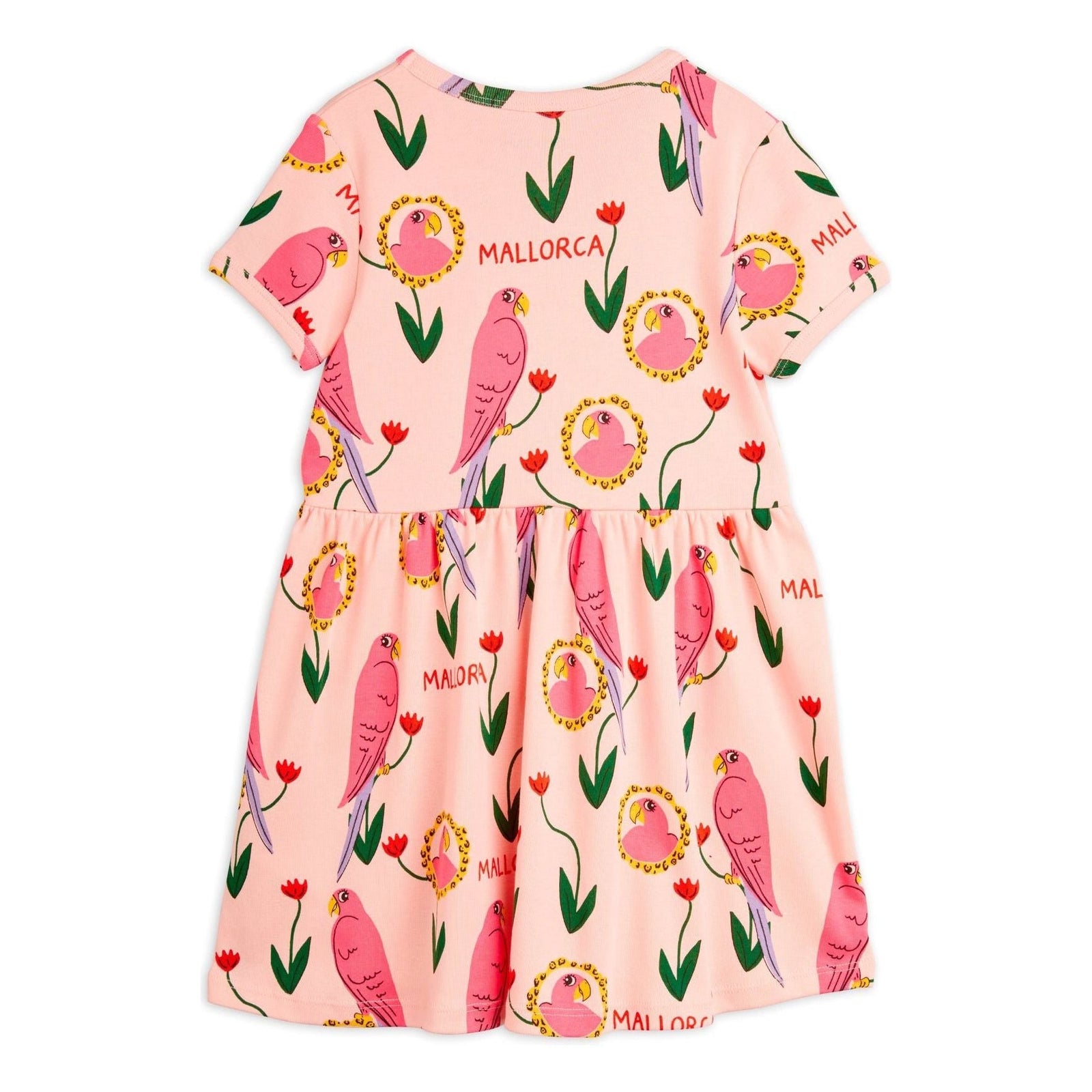 Parrots Aop Ss Dress