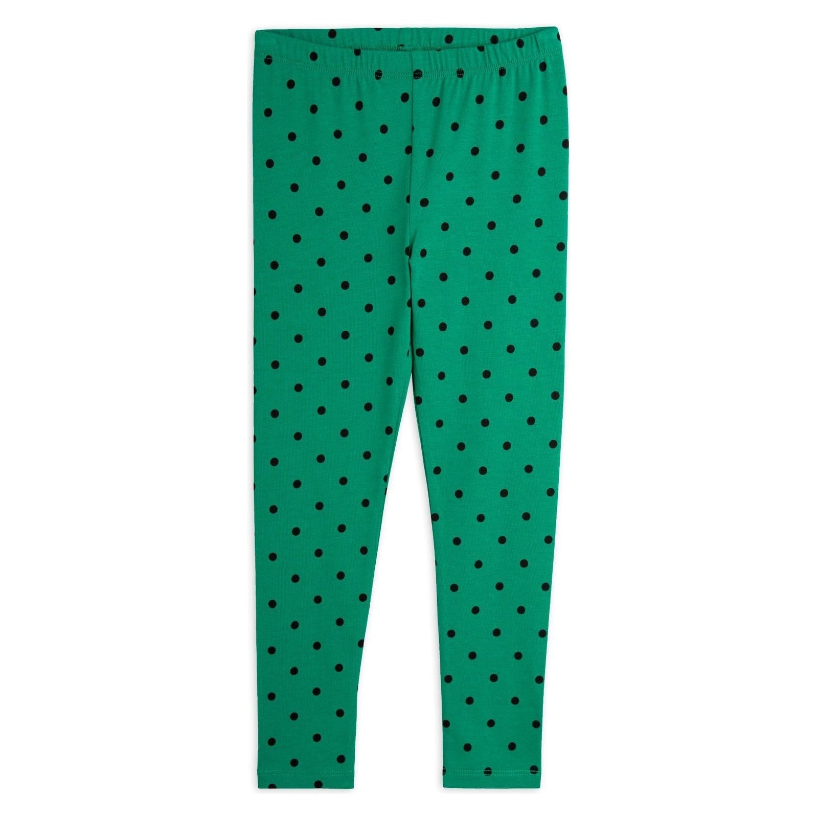 Polka Dot Leggings - Green