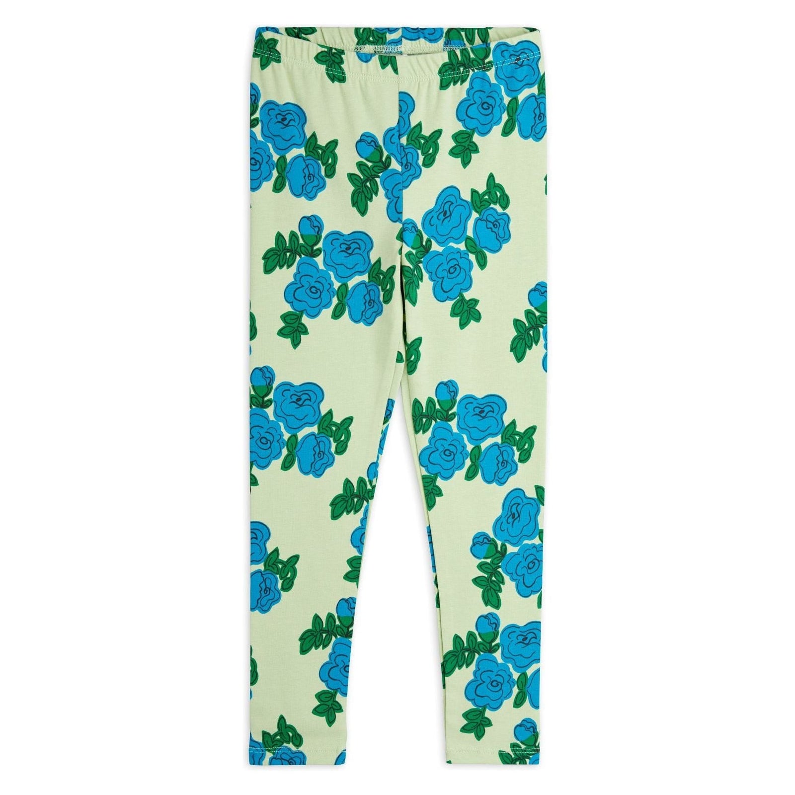 Blue Roses Aop Leggings