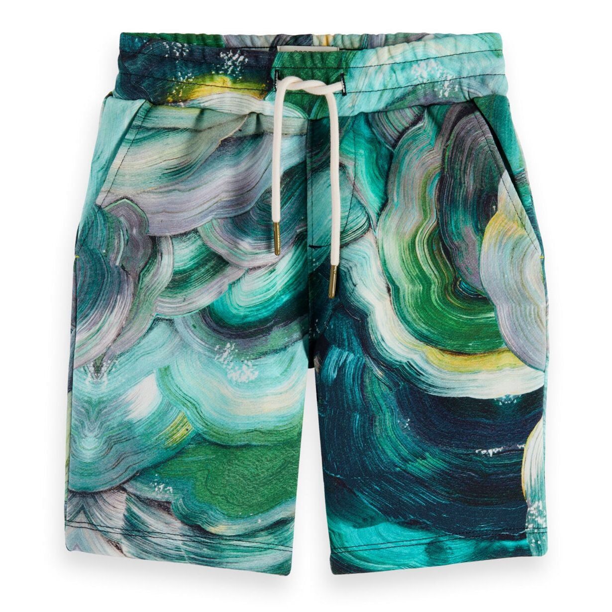 Kids - Mid-Length Sweatshorts - Green