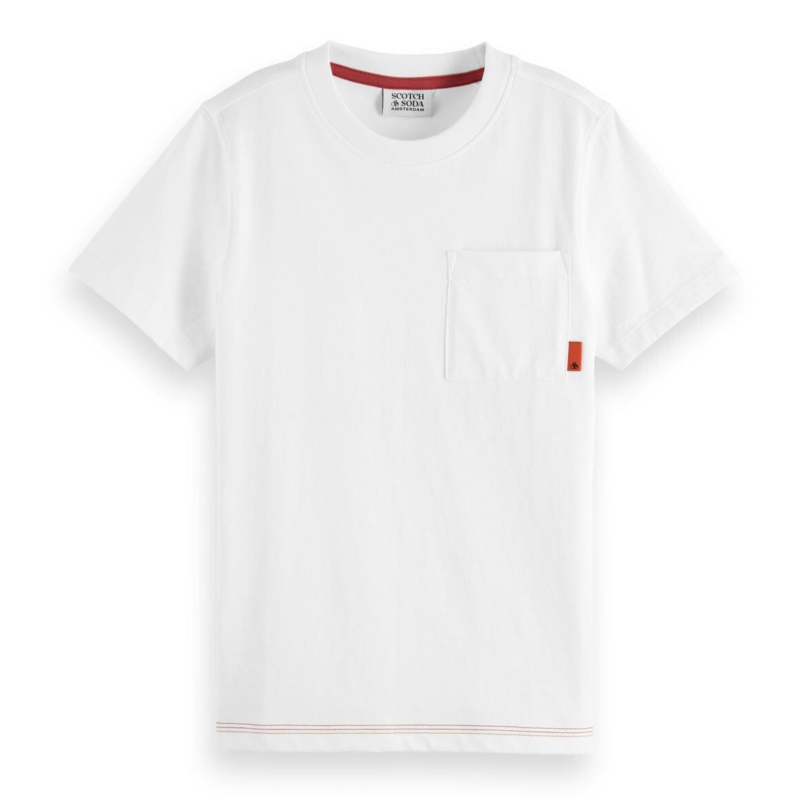 Kids - Pocket T-Shirt - White