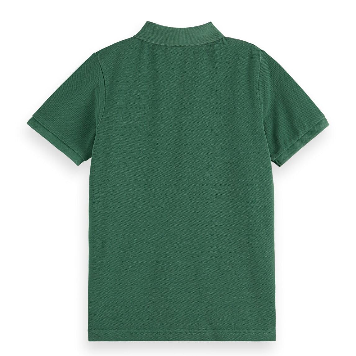 Kids - Garment-Dyed Pique Polo - Bench Green