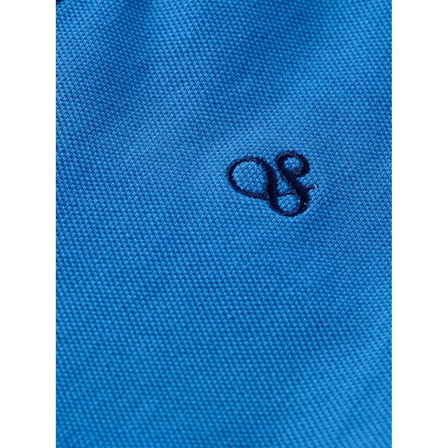 Kids - Garment-Dyed Pique Polo - League Blue