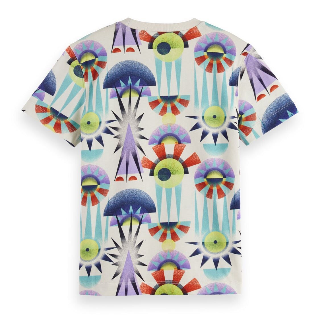 Kids - Printed T-Shirt - Luna Pier White