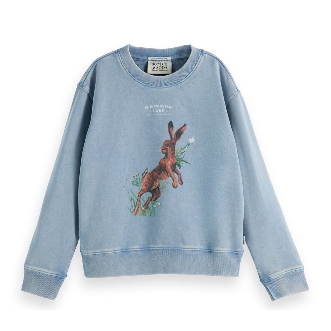 Kids - Artwork Sweatshirt - Lake Blue