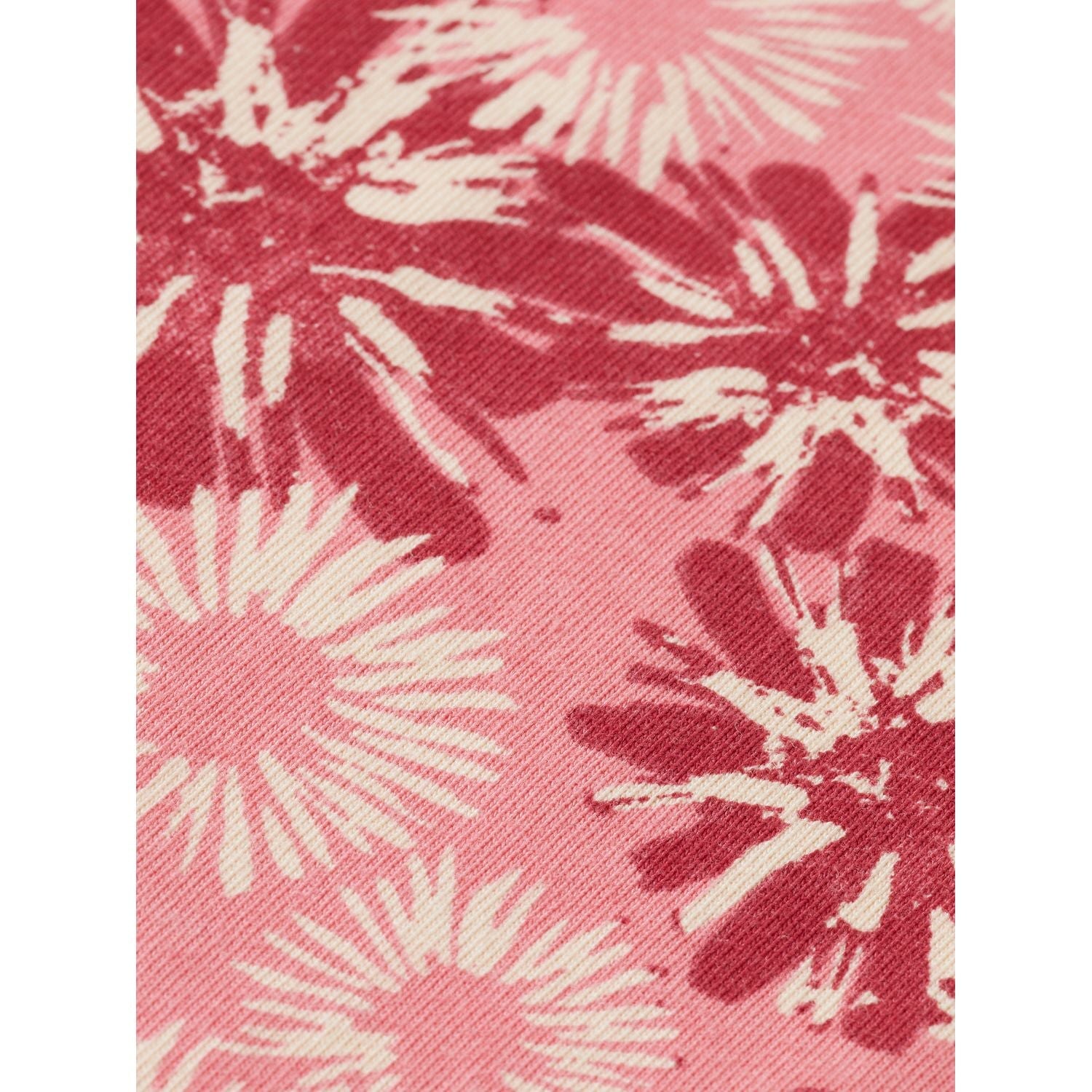 Kids - Printed T-Shirt Dress - Floral Rose
