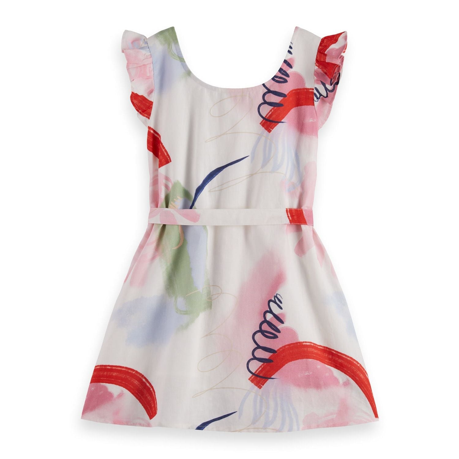 Kids - Printed Dress - Lucebert Print