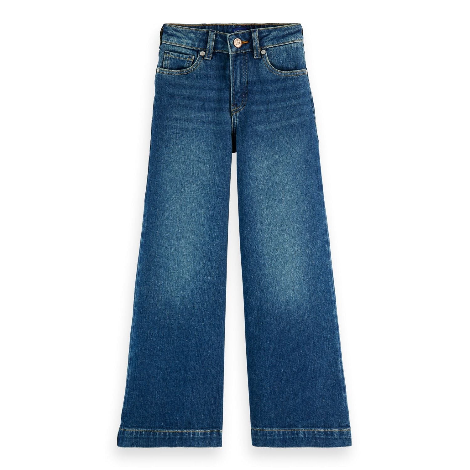 Kids - Wave Wide Fit Jeans -Classic Blue