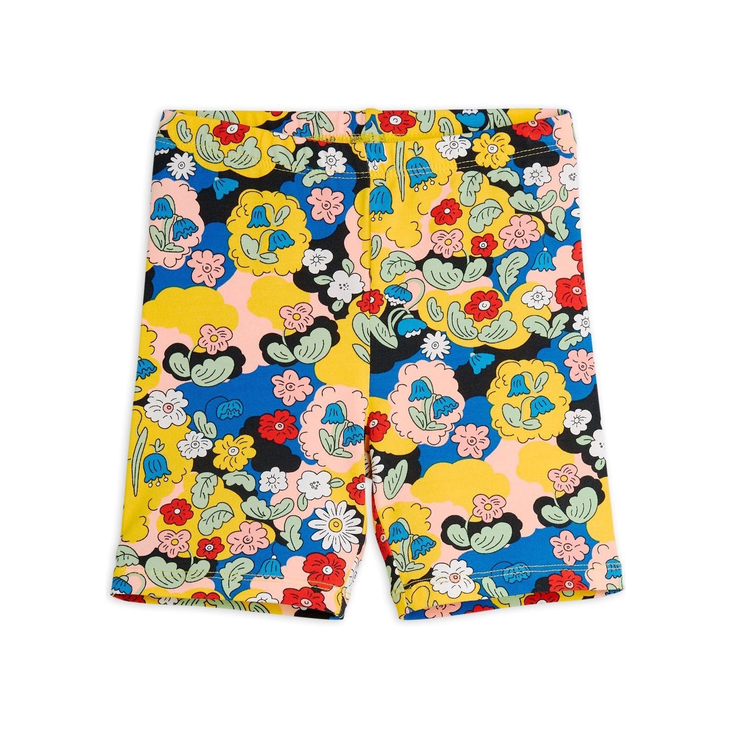 Flower Aop Bike Shorts