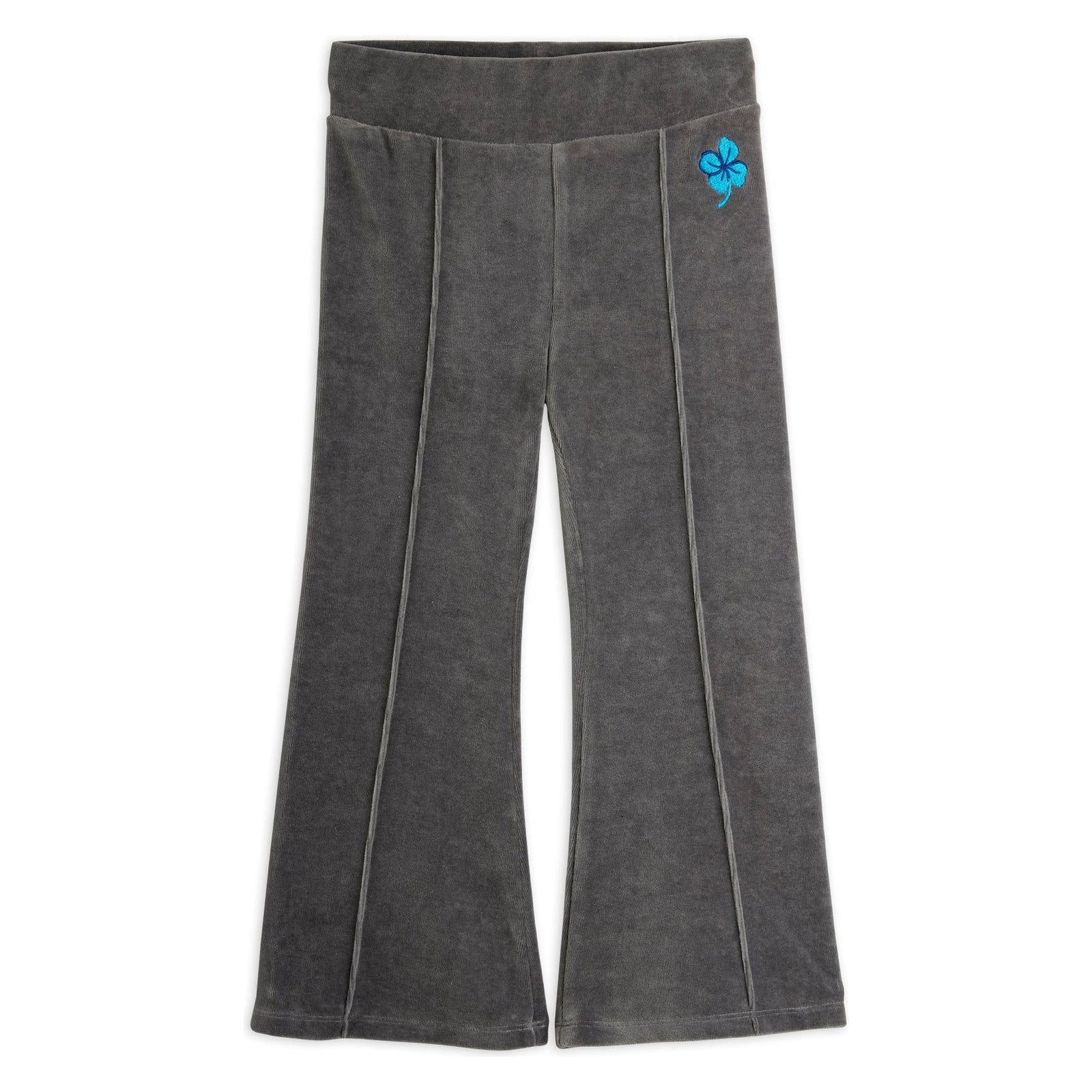 Clover Velour Flared Trousers