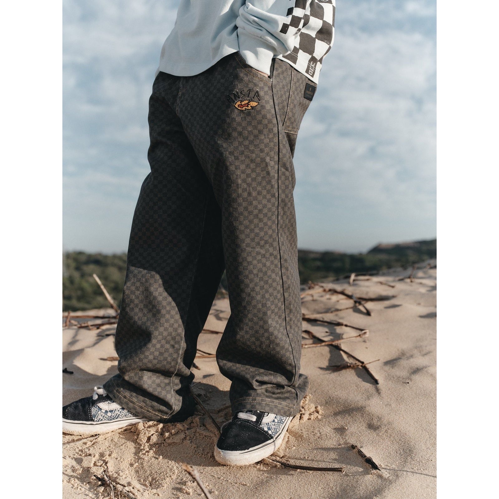 3rd Year Pant - Black Check