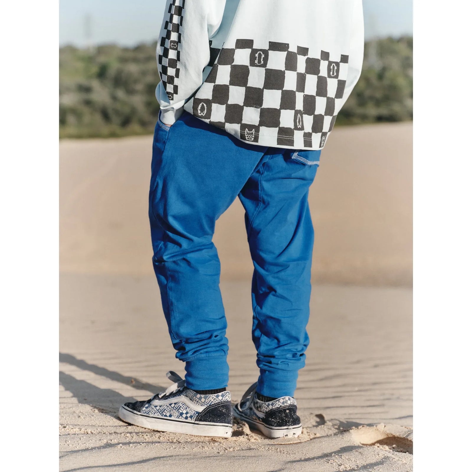 Slackcover Pant - Washed Royal Blue