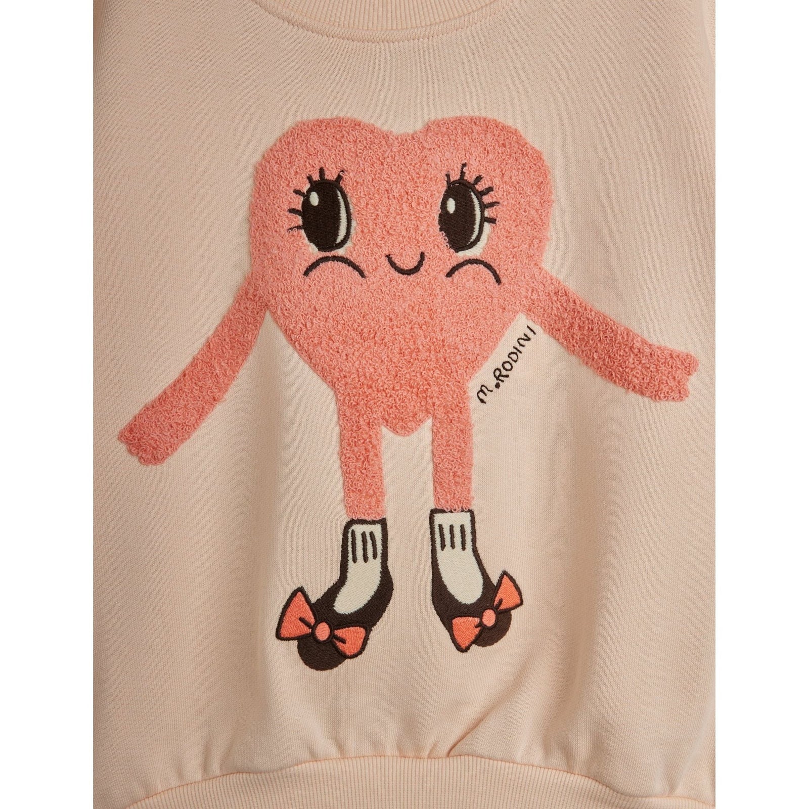Heart In Shoes Chenille Sweatshirt
