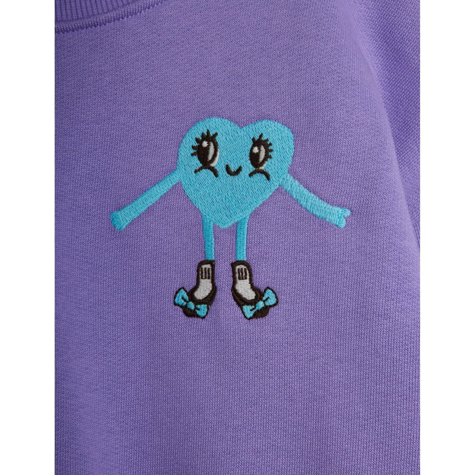 Heart In Shoes Emb Sweatshirt